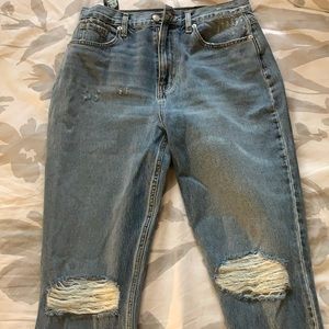 Ripped Mom Jeans Fashion Nova